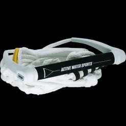 Active Silicone Surf Rope - Black/White