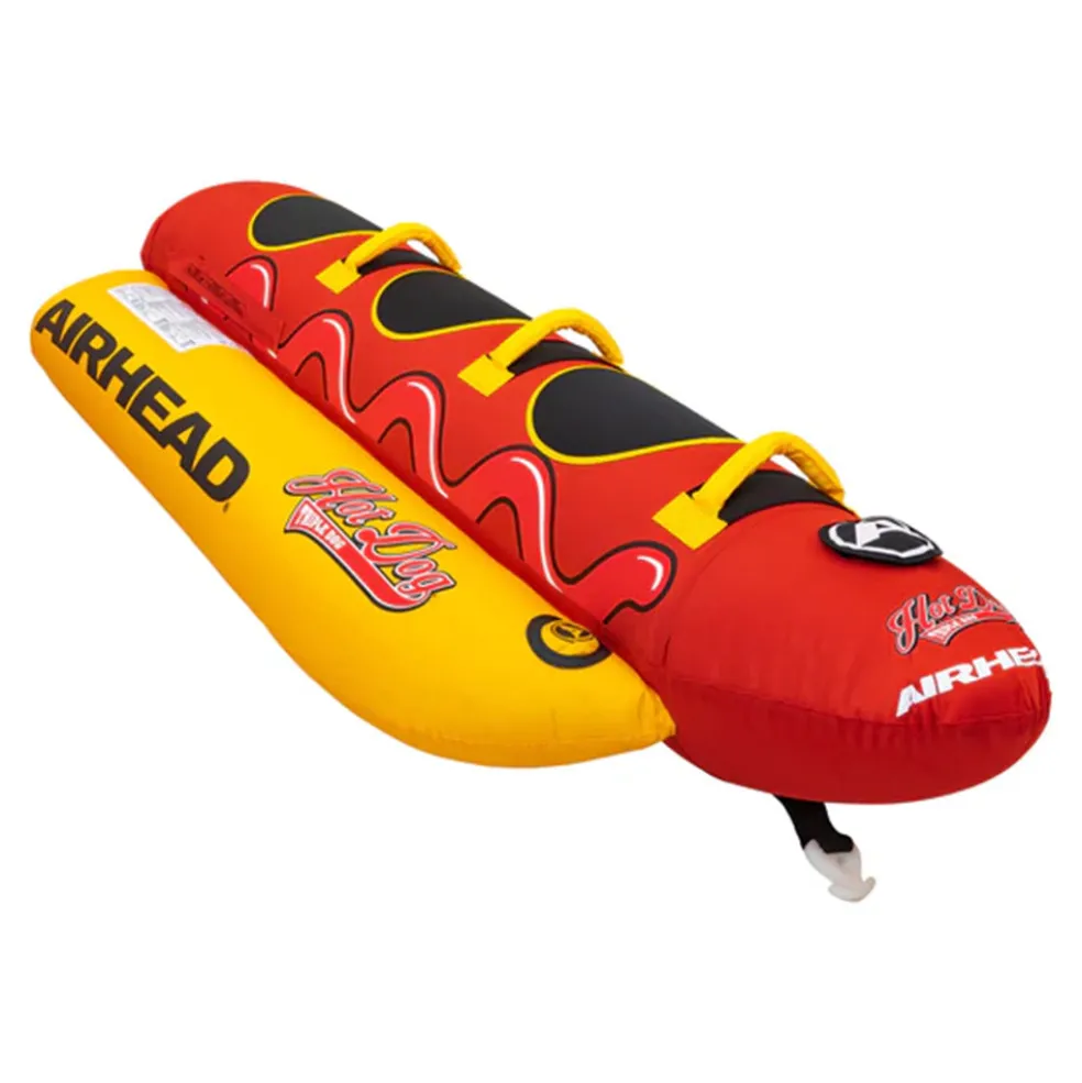 Airhead Hot Dog 3 Person Tube