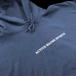 AWS Embroidered Hoodie – Navy