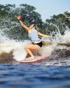 Follow Atlantis Ladies Jacket - Ash Blue