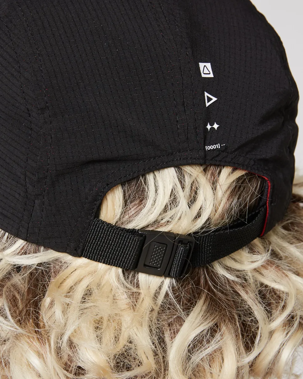 Follow Brand Tech Cap - Black
