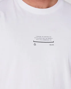 Follow Couch Tee - White