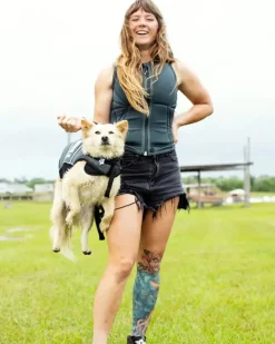 Follow Dog Floating Aid - Black