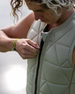 Follow Love nor Money Men's Impact Vest - Khaki