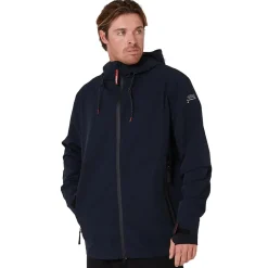 Follow Outer Spray Zip-Through Jacket - Black