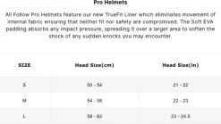 Follow Pro Helmet - Charcoal