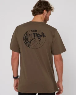 Follow Show Us Tee - Taupe