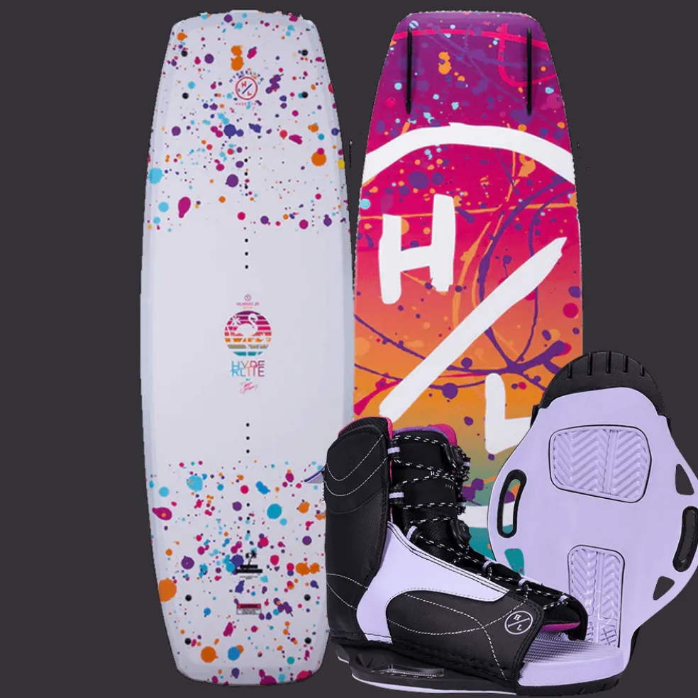 Hyperlite 2025 Murray Girls Wakeboard | Jinx Girls Bindings