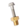Indmar Brass knock Sensor bolt kit - 495039B-1