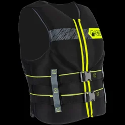 Liquid Force Hinge Classic CGA Life Vest 2026 - Black/Green