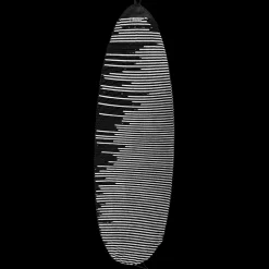 Liquid Force Knit Board Sleeve - Black/ White