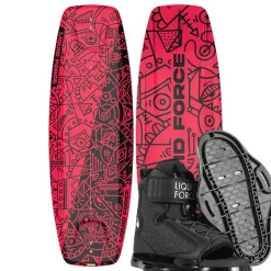 Liquid Force Origin Kids Wakeboard | Rant 6R Bindings 2026