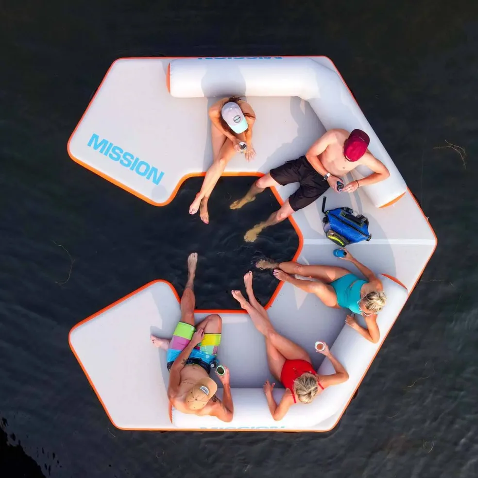 MISSION Reef Hex 82 Mat (11.5' X 11.5')