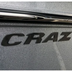 Moomba CRAZ Black Chrome, Transom Decal (116055)