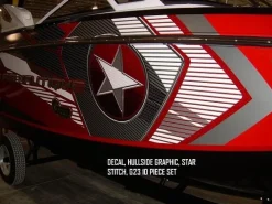 Nautique DECAL - Hullside STAR STITCH G23 10 PIECE SET - 130062