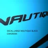 Nautique DECAL - LARGE NAUTIQUE BLACK CHROMAX - 140089