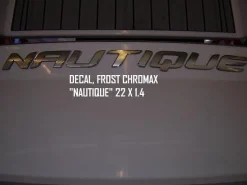 Nautique DECAL FROST CHROMAX "NAUTIQUE" 22 X 1.4 - 130114