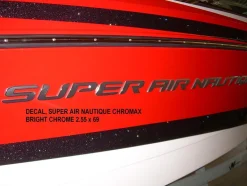 Nautique DECAL SUPER AIR NAUTIQUE CHROMAX BRIGHT CHROME 2.55 x 69 - 140014