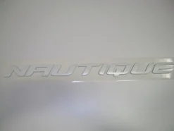 Nautique DECAL TRANSOM CHROMAX WHITE 1.39 X 18 - 170277