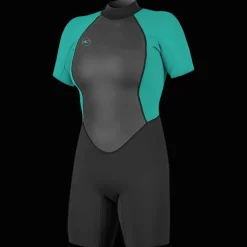 O'Neill Women's Reactor-2 2mm Back Zip S/S Spring Wetsuit
