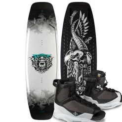 Ronix Parks Wakeboard | District Bindings 2026
