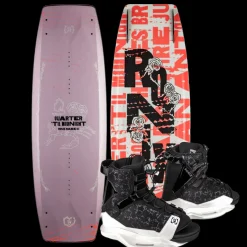 Ronix Quarter 'Til Midnight Wakeboard | Halo Bindings 2026