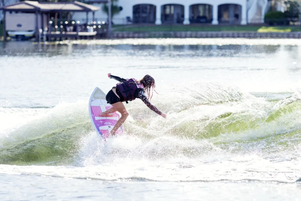 Ronix Sonic Girl's Fish Wakesurf Board 2026 - 3'9"